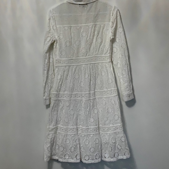 Lace Dress - Long Sleeves - Picture 8 of 10